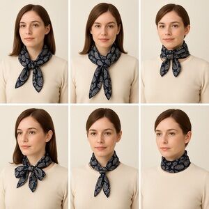 Paisley Patterned Scarf